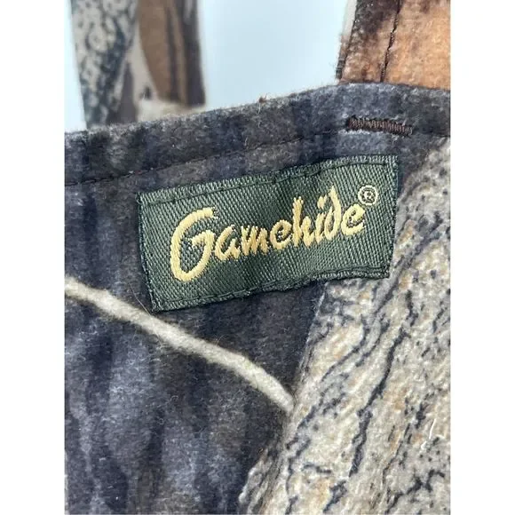 Gamehide Overalls Men’s‎ XL Mossy Oak Hunting Hush Hide Brown
